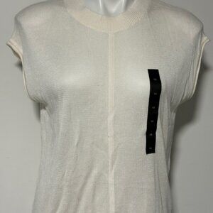 BANANA REPUBLIC PULLOVER IVORY KNIT BLOUSE XS NWT